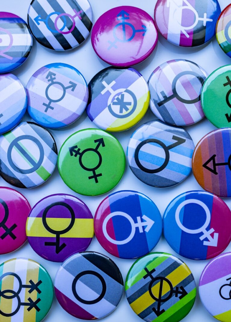 A bunch of buttons with different symbols on them